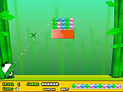 Флеш игра онлайн Панда и цветные шарики